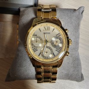 Authentic Gold Guess Watch